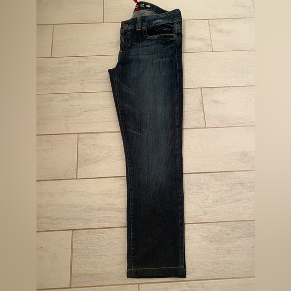 Gently Worn Size 31 Guess Daredevil Skinny Leg Jeans Ankle Grazer - Picture 7 of 14